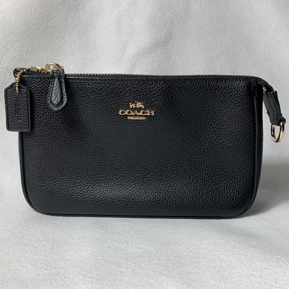 Coach Nolita Wristlet Black